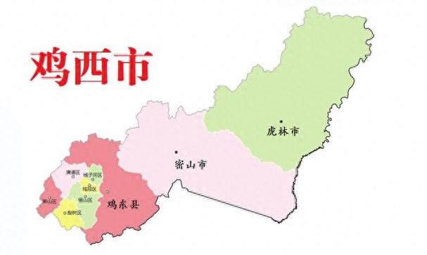 黑龙江行政区划图2022